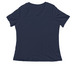 In My Chessie Mom Era (Design on back White), a Navy Women's Relaxed V-Neck Tee