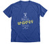 Making Waves tee, a Heather True Royal Premium V-Neck Tee