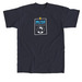 Hoff Matthews "PRESS" T-Shirt, a Navy Union Made Unisex Tee