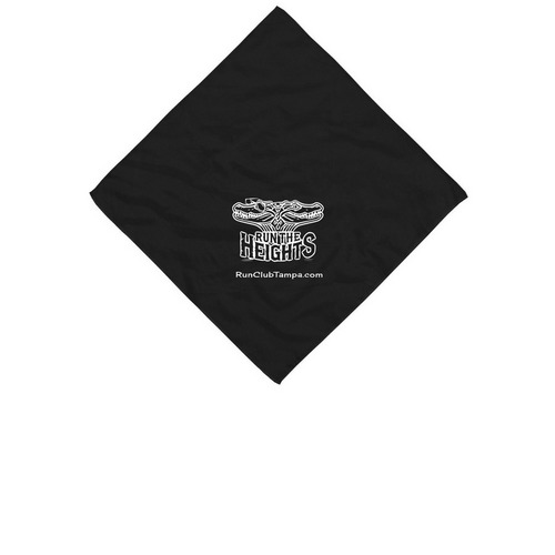 RtH - Bandana Abyss, a Black Cotton Bandana