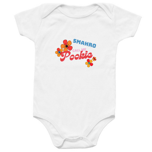 Love my Little Pookie, a White Infant Onesie