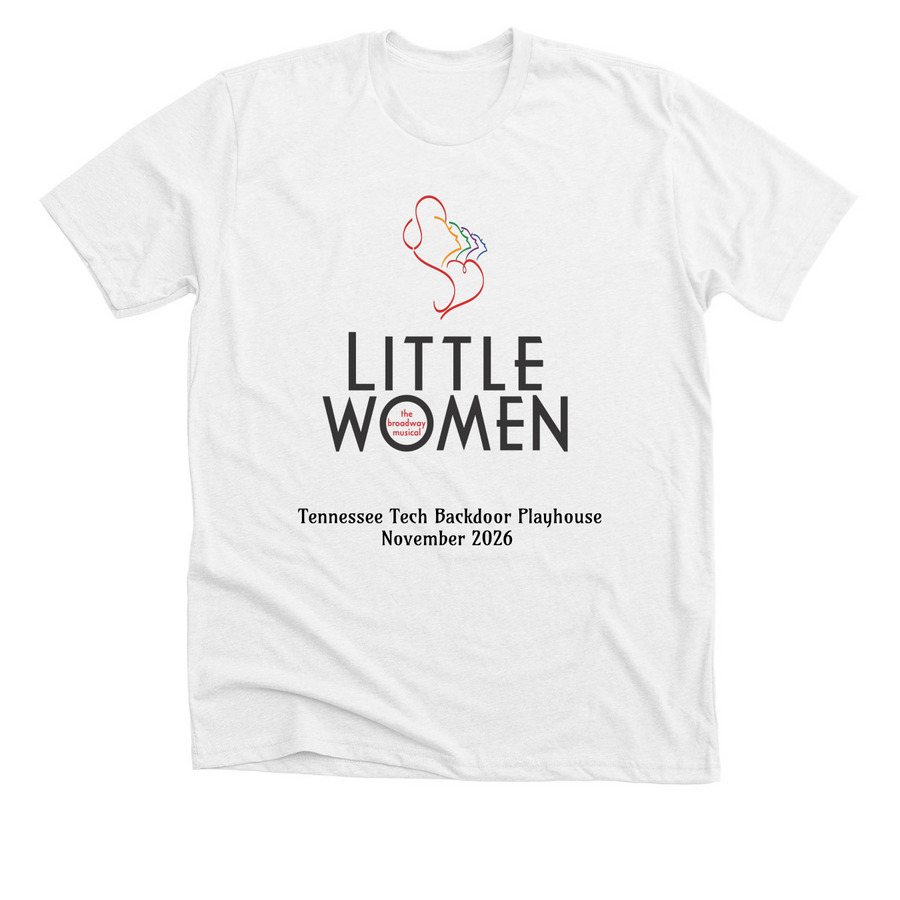 Little Women Cast shirts, a Solid White Blend Premium Unisex Tee