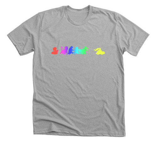 Rookiebow- Shirt, a Athletic Heather Premium Unisex Tee
