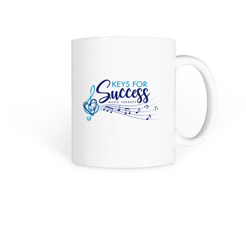 Keys for Success Mug, a White Coffee Mug