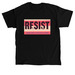 RESIST tops (color logo), a Black Classic Unisex Tee