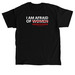 Afraid Of AMRAAMS, a Black Classic Unisex Tee