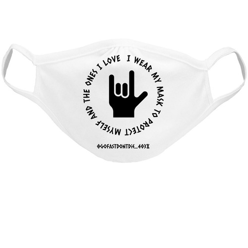 Protect Loved ones Masks, a White Premium Face Mask