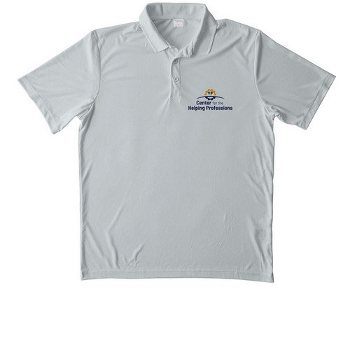 Mike's favs, a Silver Unisex Performance Polo