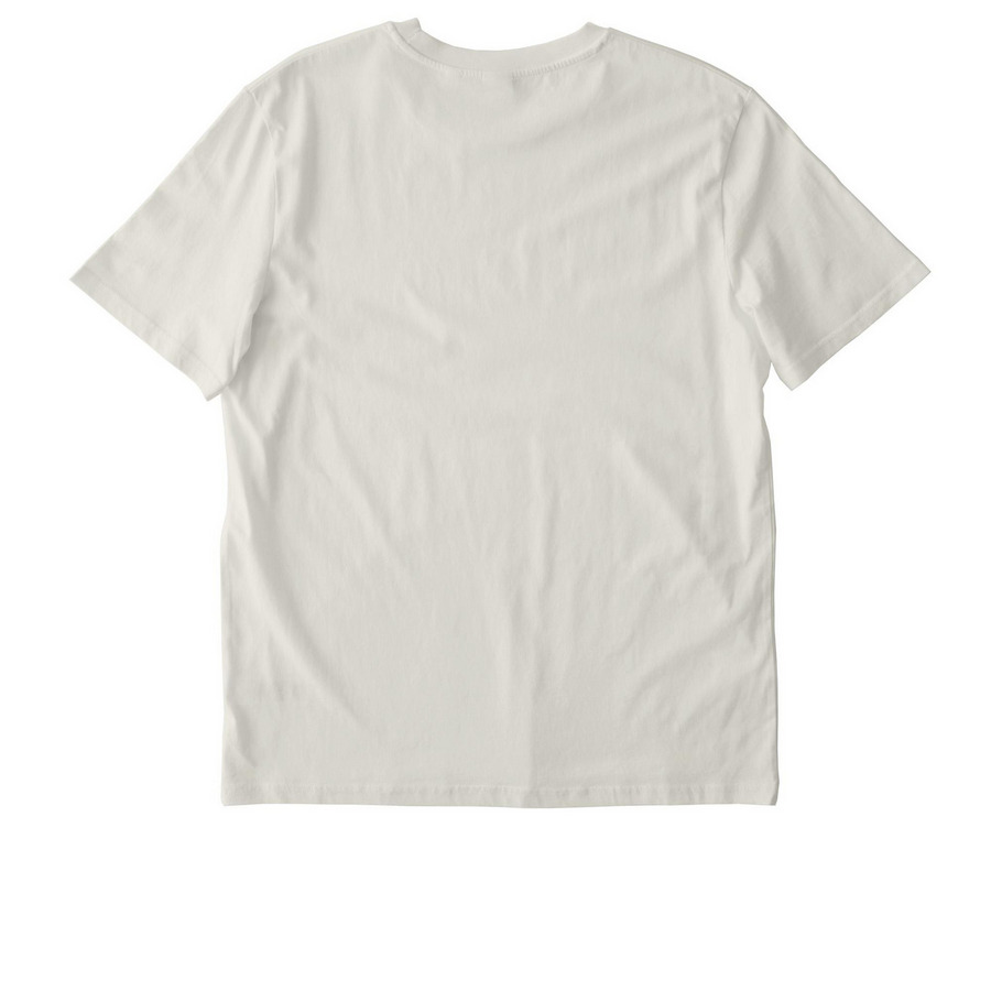 Pride 2026 Transgender Adam & Eve Design, a Natural Raw Stanley/Stella Unisex Creator 2.0 Tee (back-view)