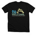 CUMC All Are Welcome, a Solid Black Blend Premium Unisex Tee