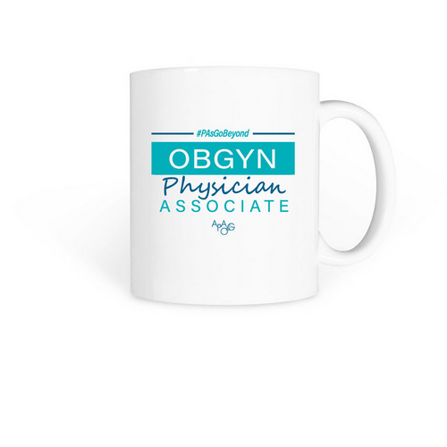 OBGYN PA Mugs, a White Coffee Mug