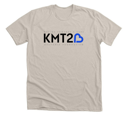 KMT2B Dystonia Foundation, a Heather Dust Premium Unisex Tee