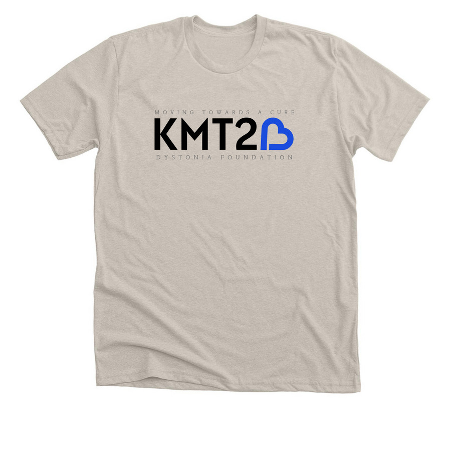 KMT2B Dystonia Foundation, a Heather Dust Premium Unisex Tee
