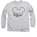 Disney Fight Like Dallas, a Sport Grey Classic Long Sleeve Tee
