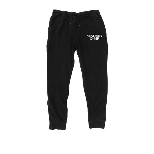 KC Sweatpants, a Black Midweight Fleece Joggers