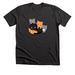 I Love Cats, a Dark Grey Heather Premium Unisex Tee