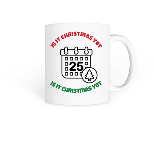 Christmas mug, a White Coffee Mug