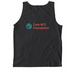 Tank tops Men?s and Women?s, a Black Comfort Colors Tank Top (back-view)