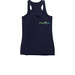 Trash Talk: Live for Your Queen!, a Navy Women's Racerback