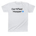 Certified Hooper, a White American Apparel Fine Jersey Cotton Tee
