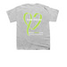 Support Tristan, a Sport Grey Youth Unisex Tee (back-view)