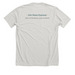 hot girls don't judge, a Heather Cement Premium Unisex Tee (back-view)
