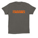 T-Shirts in Gray & Orange, a Asphalt Premium Cotton Tee