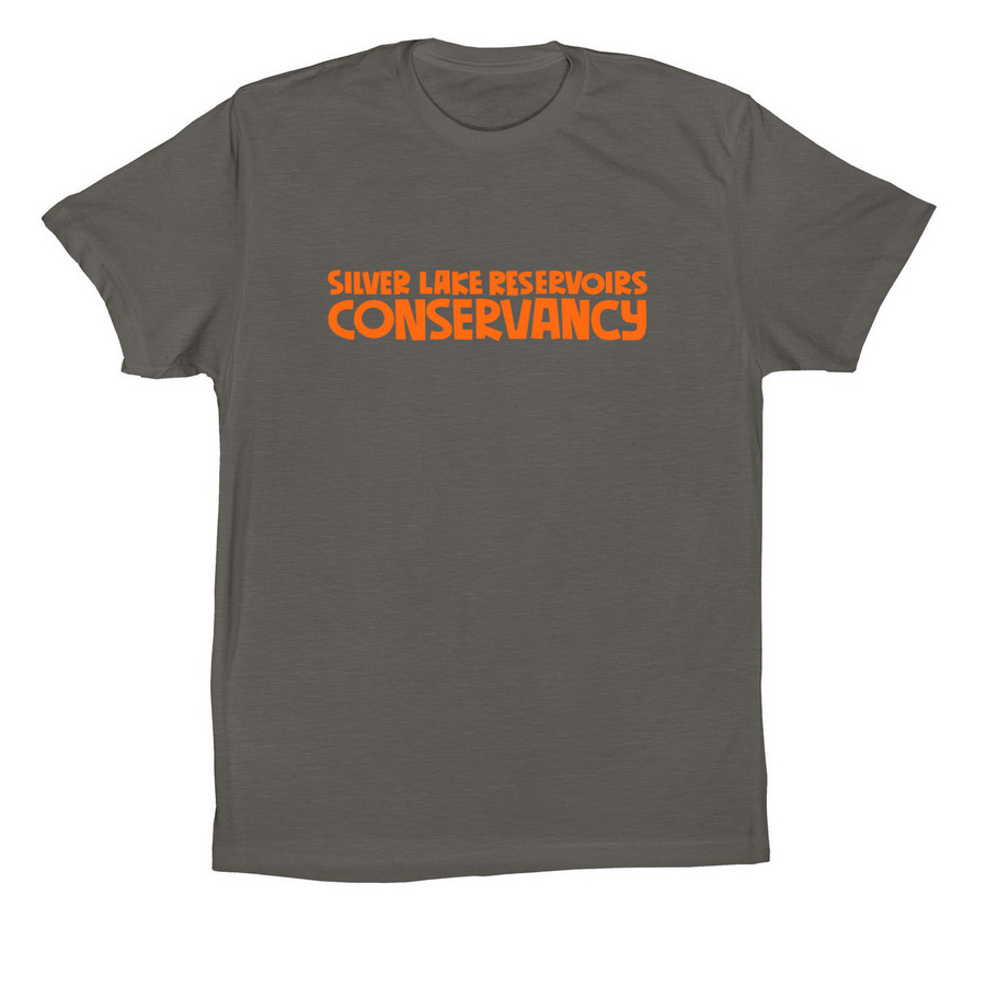 T-Shirts in Gray & Orange, a Asphalt Premium Cotton Tee