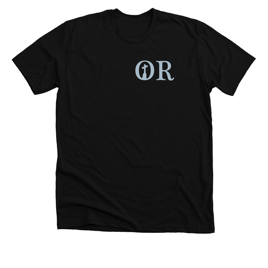 Wearables, Design C, a Solid Black Blend Premium Unisex Tee