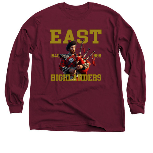 HEHS ALUMNI - 2025, a Maroon Classic Long Sleeve Tee