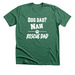 Fam Fit Check: Rescue Dad, a Heather Grass Green Premium Unisex Tee