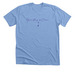 Please Stay Campaign&nbsp;, a Heather Carolina Blue Premium Unisex Tee