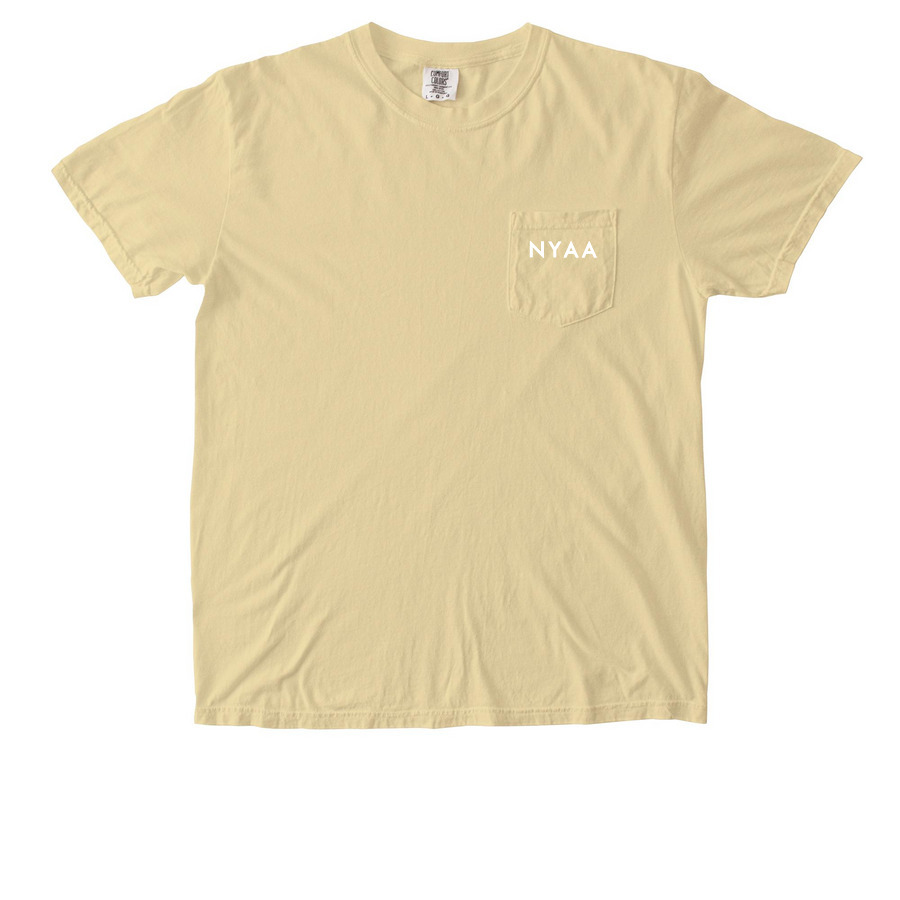 Spring Academy Pocket Tee, a Butter Comfort Colors Pocket Tee