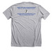 Long Live The Conch Republic 41 years, a Athletic Heather Premium Unisex Tee (back-view)
