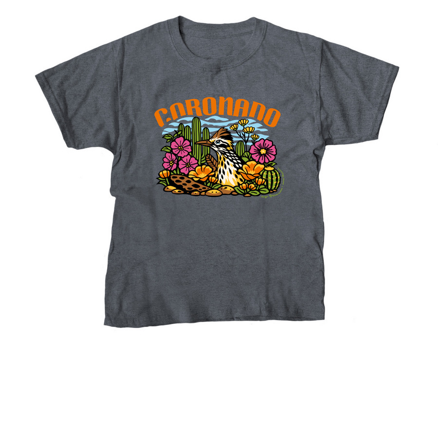 2026 Coronado - Tee, Tanks, Hoodie, Kids Size, a Dark Heather Youth Unisex Tee