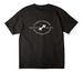 Logo Merch&nbsp;, a Black Unisex Heavyweight Tee (back-view)
