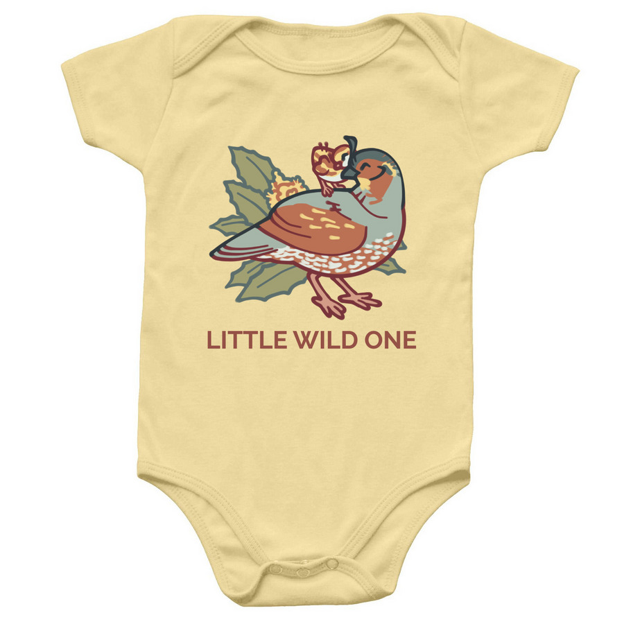 Baby Quail Onesies, a Banana Infant Onesie