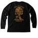 1000 LB CLUB - BMA, a Black Heather Premium Long Sleeve Tee (back-view)