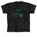 Seen and Believed ? Pride Collection, a Black Classic Tie Dye Tee (back-view)