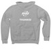 Don't Talk to Me, a Athletic Heather Premium Pullover Hoodie (back-view)