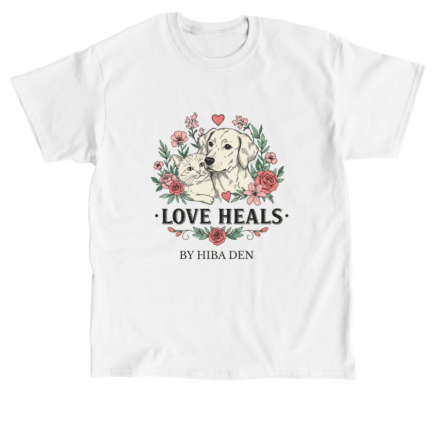Love Heals&nbsp;, a White Classic Unisex Tee