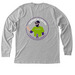 Pancreatic Cancer Awareness - 2026 Edition, a Athletic Heather Premium Long Sleeve Tee (back-view)