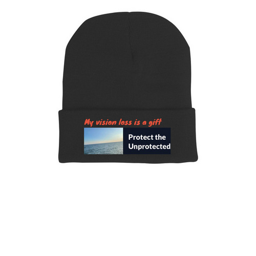 Motivational beanies&nbsp;, a Black Printed Cuffed Beanie