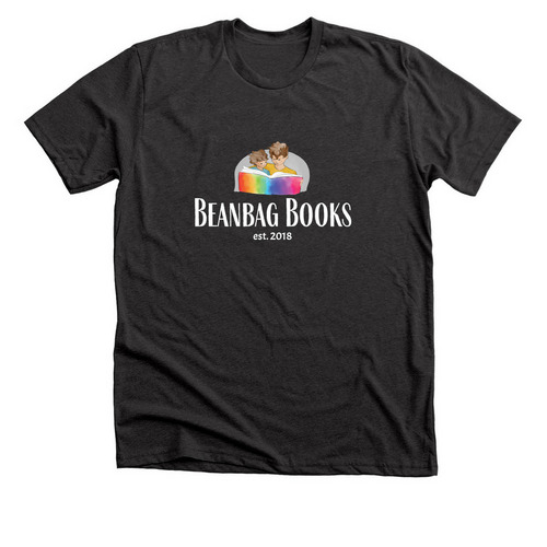 Beanbag Books Local Fundraising, a Dark Grey Heather Premium Unisex Tee