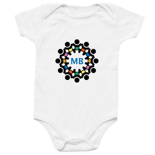 ManyBabies onesie, a White Infant Onesie