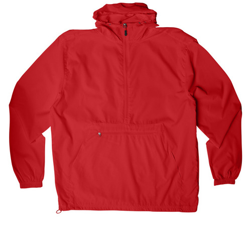 ACBA Jackets (Light Colors), a True Red Packable Anorak