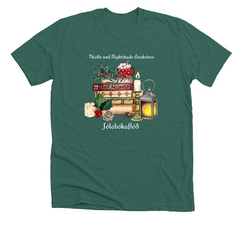 J?lab?kafl??i?, a Heather Forest Premium Unisex Tee