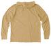Nebraska Recycling Council Tops&nbsp;, a Golden Wheat Allmade Organic Cotton Mineral Dye Hoodie Tee (back-view)