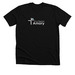 FBC Amory White Logo, a Solid Black Blend Premium Unisex Tee
