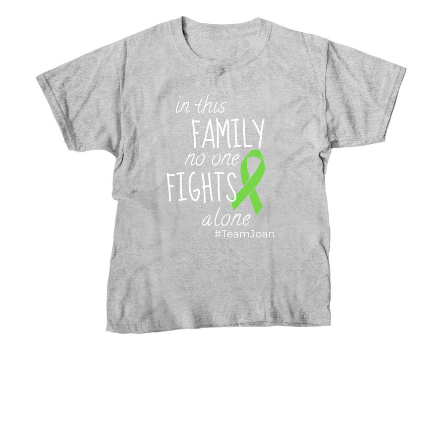 Team Joan, a Sport Grey Youth Unisex Tee